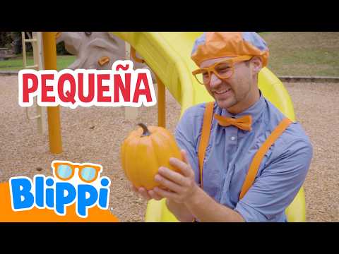 Blippi Decorates Pumpkins with Emotion Faces! | Blippi | Moonbug Kids - Live at the Park!