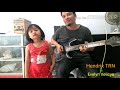 Boomerang Pelangi cover guitar Hendrix TRN bersama Evelyn Velicya si cantik imut