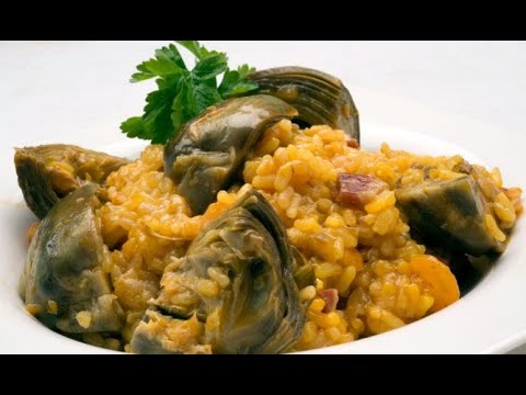 Video: Ensalada Verde Con Alcachofas Y Arroz