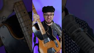 The first ever bass guitar on TV bass bassguitar fender