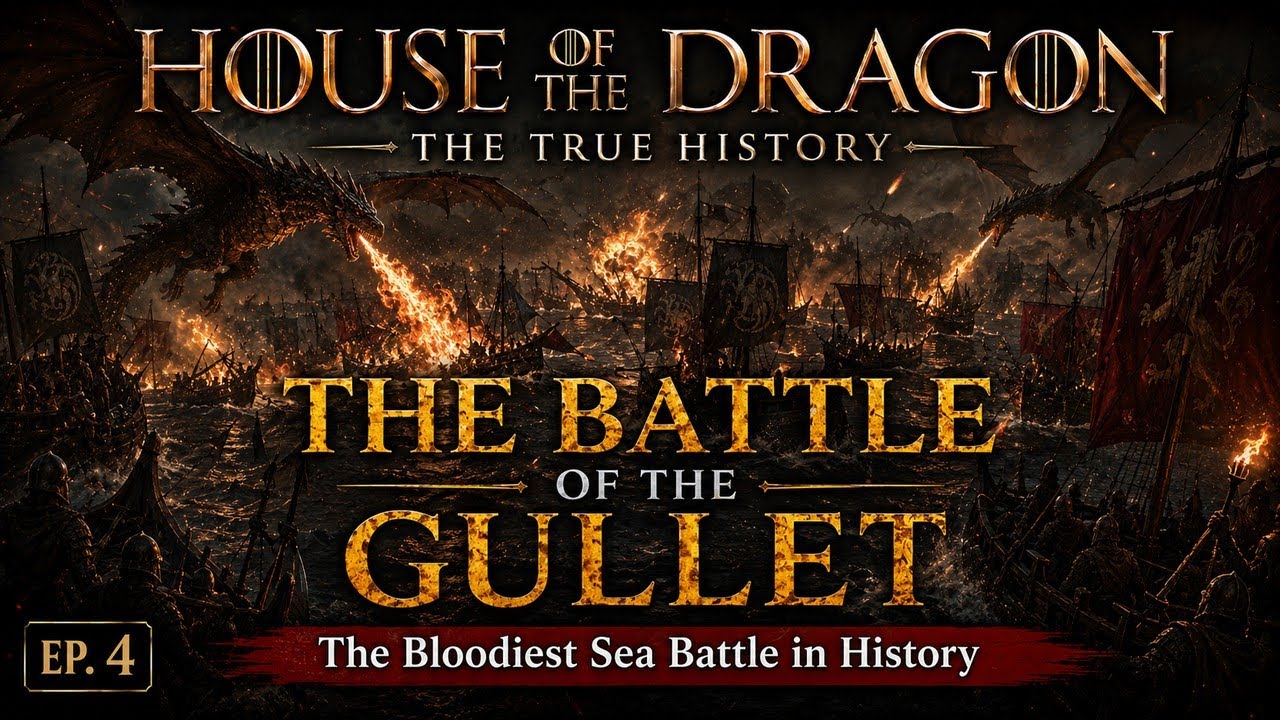 Battle of the Gullet EXPLAINED — The Bloodiest Sea Battle (Book vs Show) | House of the Dragon S3
