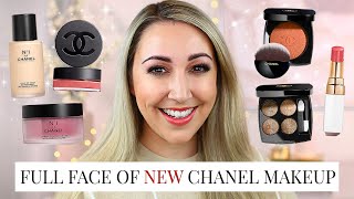 Testing a Full Face of NEW Chanel Makeup  No.1 De Chanel & Spring-Summer  2022 