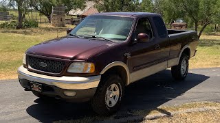 2000 Ford F-150 XLT 4x4 | 5.4L Triton V8 • Low Mile Survivor