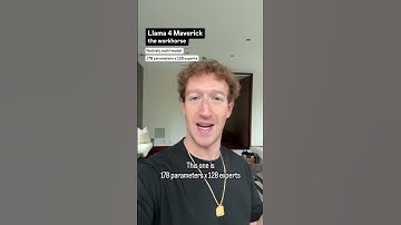 🔥 Llama 4 is HERE! Mark Zuckerberg’s Big AI Reveal! 🚀#Llama4 #MetaAI #Ai #TechNews #AI #FutureTech