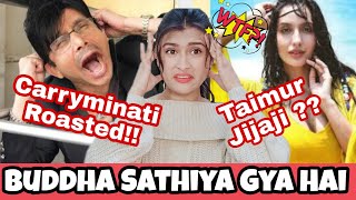 Carryminati Roasted l KRK Roast l Nora Fatehi Wants to Marry Taimur  l Pahadigirl