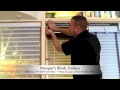 How to Remove and Reinstall a Hunter Douglas 2&quot; Wood Blind