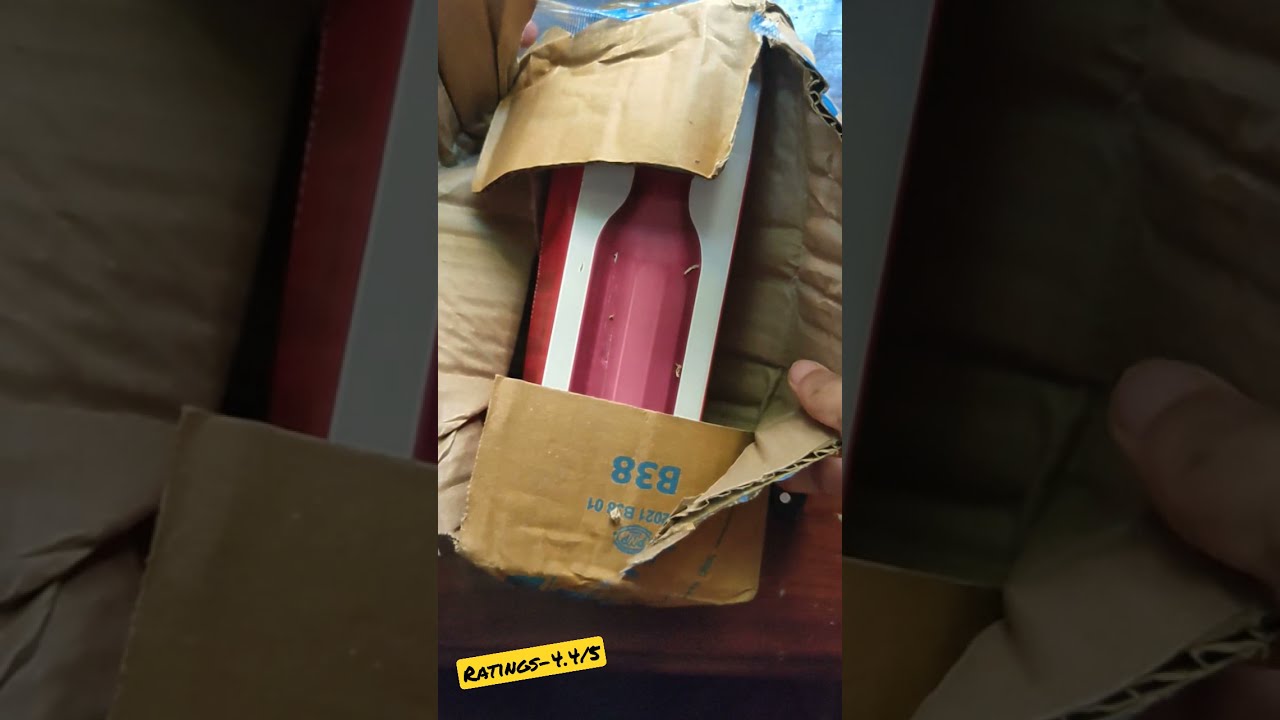 Flipkart Unboxing Milton Thermosteel WaterBottle Shorts Waterbottle