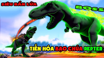 ARK OMEGA #28 MÌNH TIẾN HÓA BẠO CHÚA REPTAR LÊN GODLIKE SIÊU BẮN LỬA CỰC MẠNH - TÝ TIỀN TỈ