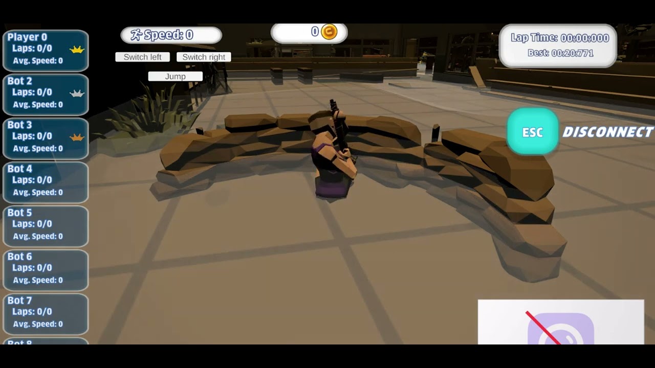 Ceiling Run - First exercise prototype - YouTube