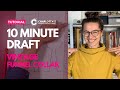 Draft a Vintage Funnel Collar Neck | No Pattern Needed