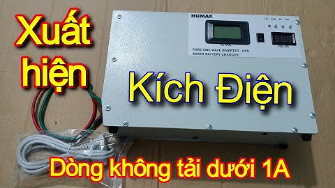 🇻🇳 Mẫu Mới 🇻🇳 Kích Điện 12v Lên 220v Sin Chuẩn Humax, Dòng Không Tải Dưới 1A - Shop Solar