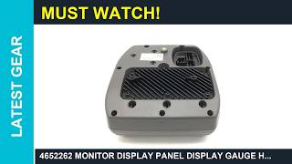 4652262 Monitor Display Panel Display Gauge Hitachi ZX350 excavator machine Review