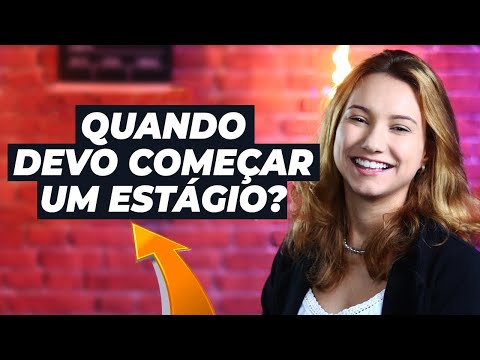 Quando é melhor começar a estagiar: INÍCIO ou FINAL da faculdade?
