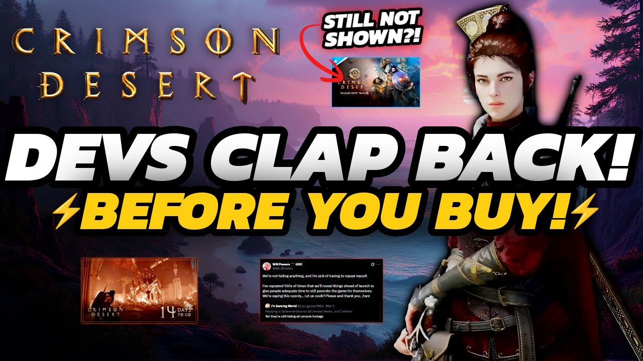 Crimson Desert - Dev SNAPS | The PROOF That Still Doesn't EXIST!