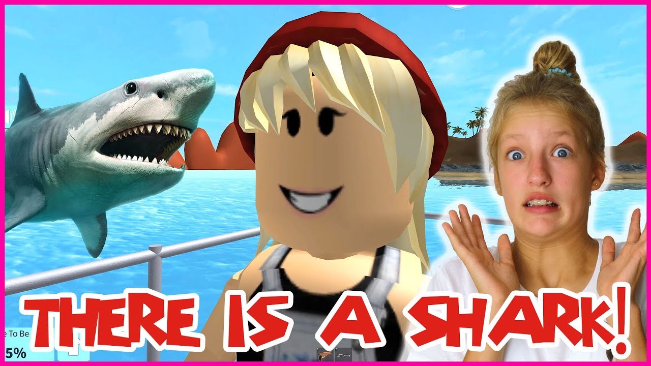 I Spotted A Shark In The Water Youtube - youtube sis vs bro roblox shark bite