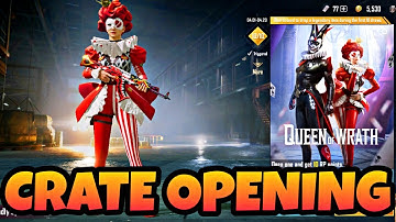 JOKER OF SPADES SET | QUEEN OF WRATH SET | PREMIUM & SUPPLY CRATE OPENING | PUBG MOBILE