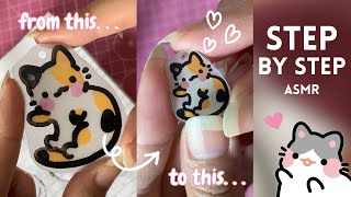 ASMR DIY SHRINK CHARMS TUTORIAL 💕🩷😽