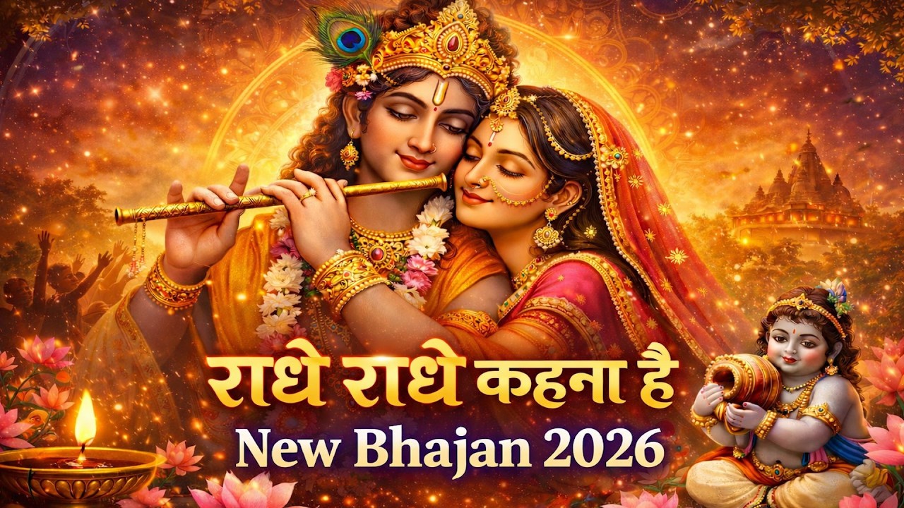 राधे राधे कहना है | New Bhajan 2026 | Latest Radha Krishna Bhajan | Beautiful Devotional Song #love
