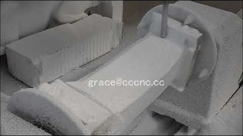 4 axis cnc milling router machine for foam styrofoam  carving