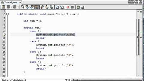 Java for the Absolute Beginner - #10 - Switch statement