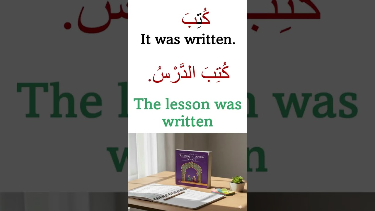One Arabic Word! Three Meanings. Learn Arabic #Shorts