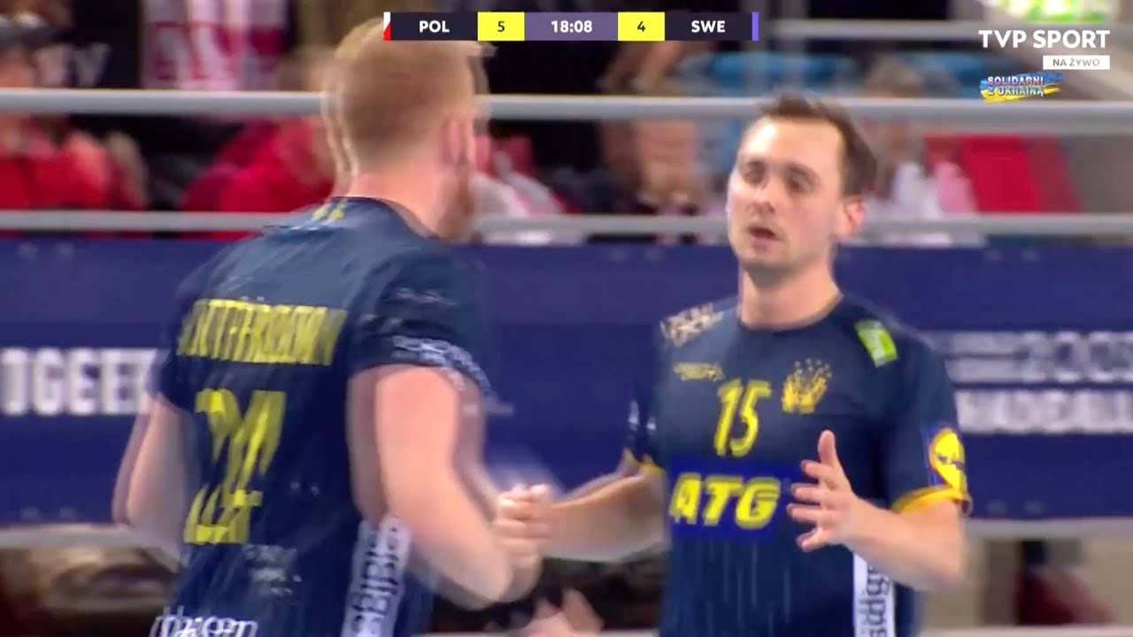 Jim Gottfridsson - Hampus Wanne | Poland vs Sweden | 18.3.2022