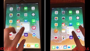 iPad 9.7" 2017 iOS 11.2.5 vs 11.2.6 Speed Test