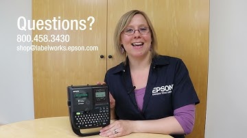 Label Making Tutorial: Basic Serialization using the Epson LabelWorks LW-PX350