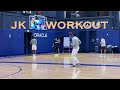 📺 Jonathan Kuminga workout/3s/rehab after Golden State Warriors practice, day before LA Clippers