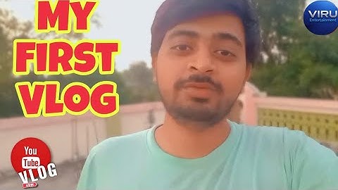 My First Vlog 🤩 | My First Vlog on youtube #myfirstvlog #vlog #VIRUEntertainment 