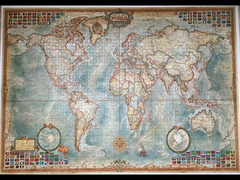 3000 Map Of The World - Educa Borras