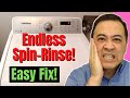 Samsung Washer Non-stop, Repeating Rinse & Spin (Easy $5 DIY Fix)