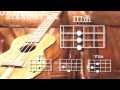 ウクレレでスタンドバイミーを弾こう! "Stand By Me" ukulele lesson【初心者向けウクレレコード動画】