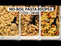 Cozy noboil pasta recipes  vegan