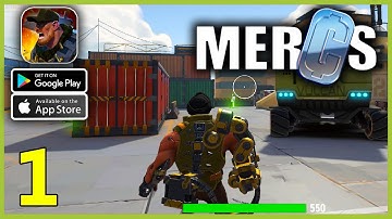 MERCS - Cyber Strike Arena Gameplay Walkthrough (Android, iOS) - Part 1