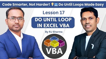 Do Until Loop in Excel VBA in Hindi | Complete Guide with Examples