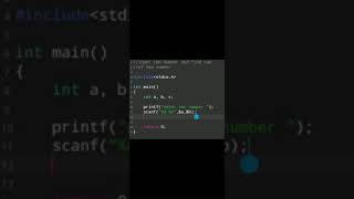 #60 | Basic C Language In Hindi | Coding Exercise61  #shorts #programming