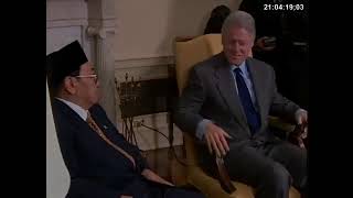Pertemuan Presiden Gus Dur Dan Presiden Bill Clinton (Amerika Serikat)