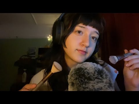 ASMR whispering with triggers until you fall asleep | chill vibes