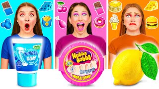 Eten van Dezelfde Kleuren Uitdaging | Epische Voedselstrijd GoFun Challenge