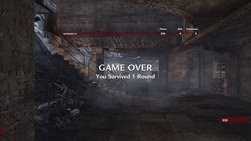 Nacht Der Untoten Game Over but with Shi No Numa Song