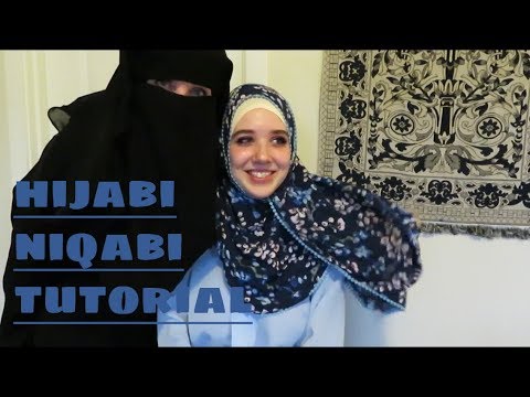 Hijabi Niqabi Tutorial 1   Christian Daughter  Muslim Mom FUN