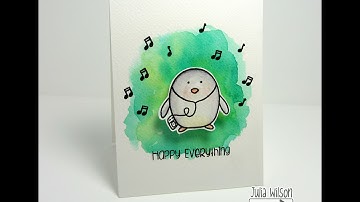 Watercolouring Tips with The Alley Way Stamps