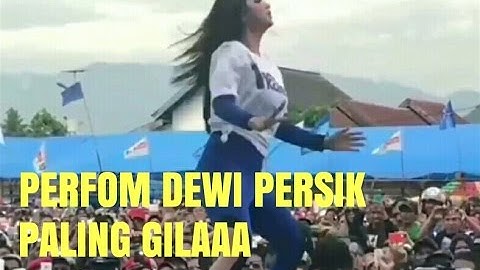 Ini Perfom Dewi Persik Paling Gilaaa sepanjang kampanye Pilkada 2017