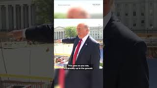 Trump describes HIGH-SECURITY features in WH Ballroom project