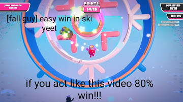 [fall guy] ski yeet how to win