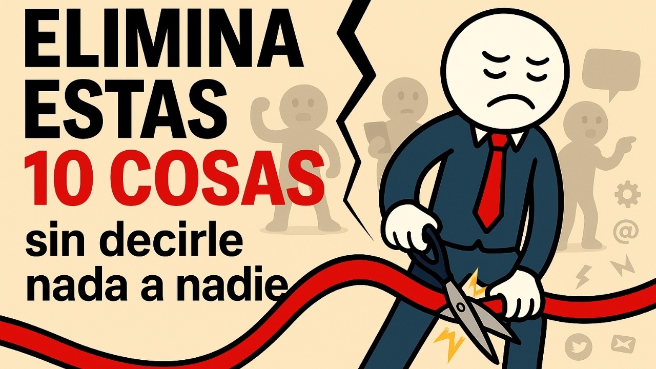 Elimina ESTAS 10 COSAS sin decirle nada a nadie