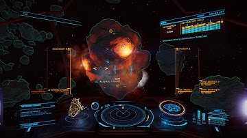 Elite Dangerous - Asteroid Explosion