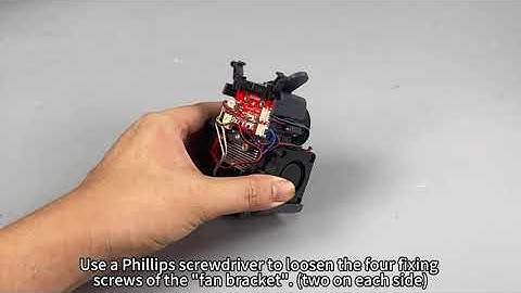 Neptune 4 Pro: How to replace the heating rod and thermistor?