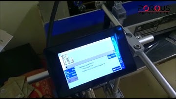 Porous Printpack - TIJ (Conveyor Application)